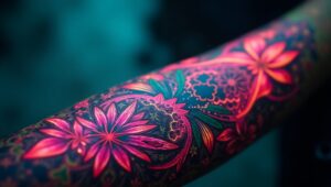 Neon Nature Scenes