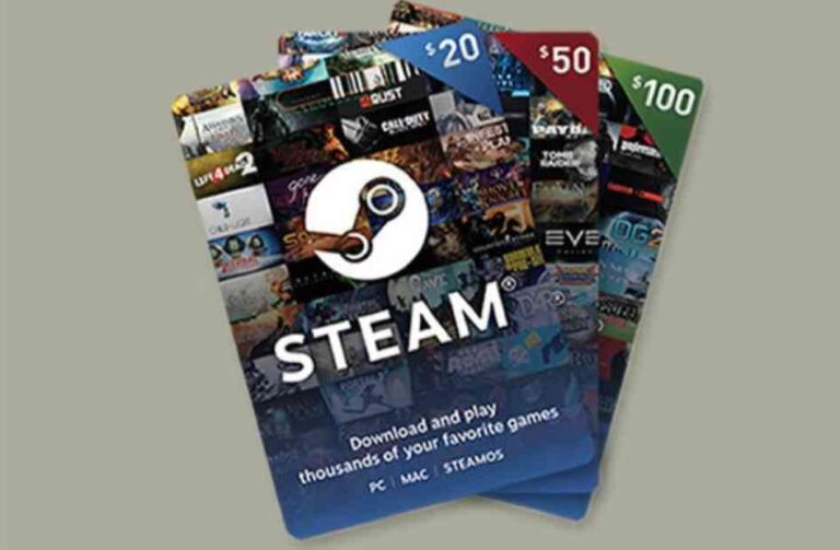 steam card