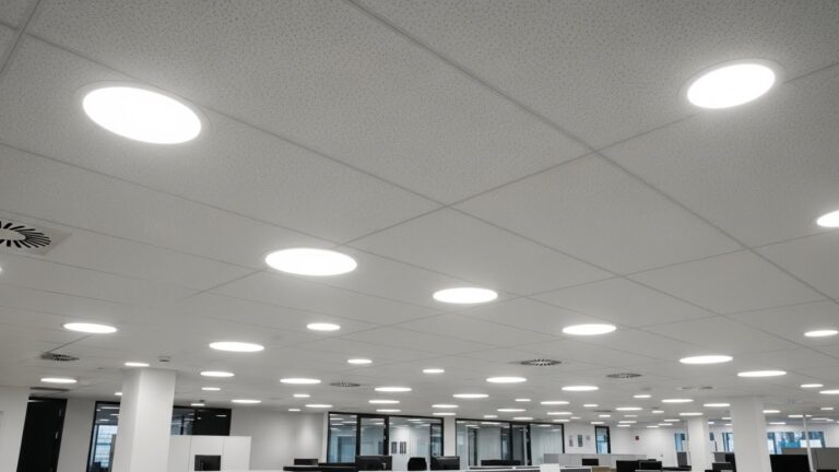 Why Is Round Recessed Lighting Used in Commercial Ceilings