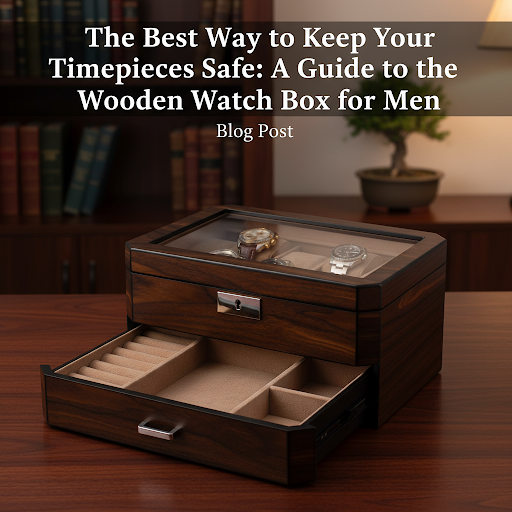Wooden Watch Box for Men
